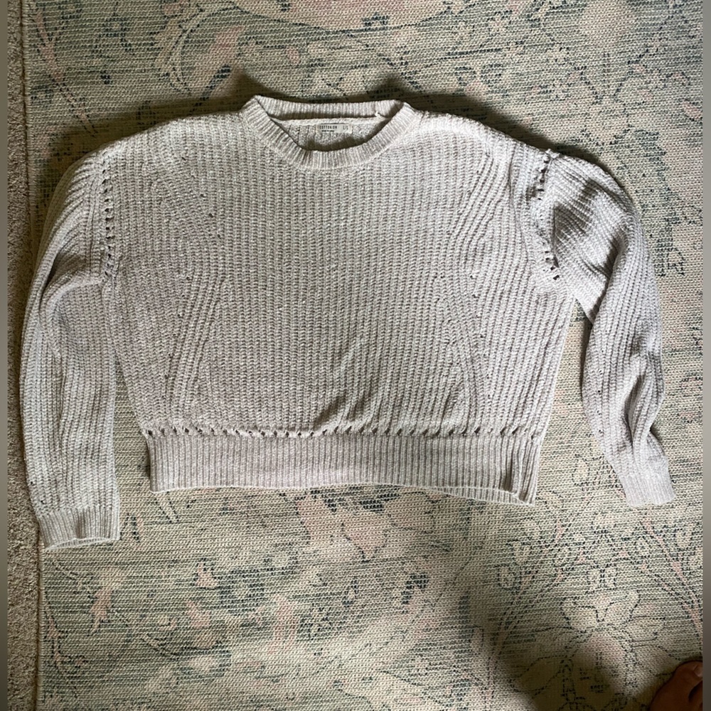 Cotton:On Cropped Cozy Sweater Ivory Large
